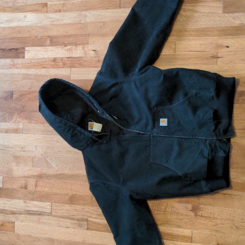 Carhartt 14806 black duck jacket